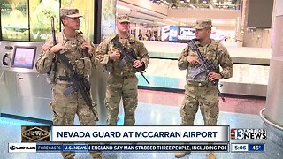 Nevada National Guard out to support law enforcement