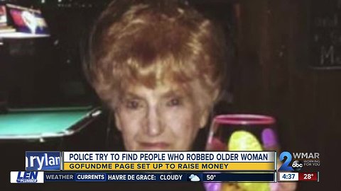 Gofundme page raises money to help catch suspects who beat and robbed 95-year-old