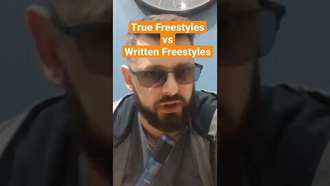 True Freestyle vs Written Freestyle #hiphop #trap #drill #grime #rap