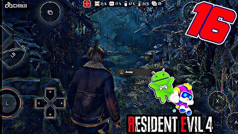 RESIDENT EVIL 4 REMAKE JOGANDO NO CELULAR| COM O APLICATIVO CHIKII EP16