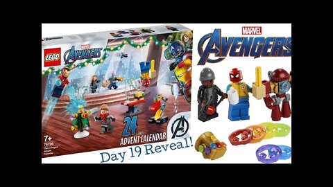 Day 19 Lego MARVEL AVENGERS Advent Calendar 2021 (#76196) - Day 19 Reveal - By Rodimusbill