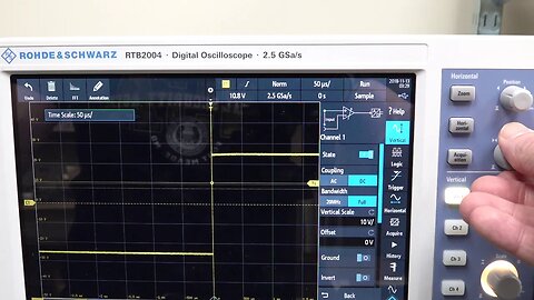 Rohde & Schwarz RTB2004 Timebase Quirk