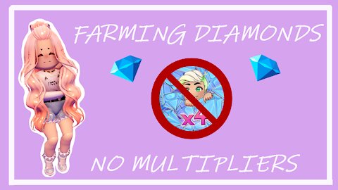 How To Farm Diamonds In Royale High - WITHOUT MULTIPLIERS