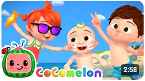 Beach Song! ☀️ | CoComelon Nursery Rhymes & Kids Songs