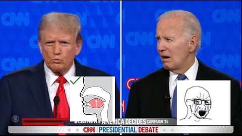 Biden/Trump Debate, Biden Drops 10 Points!