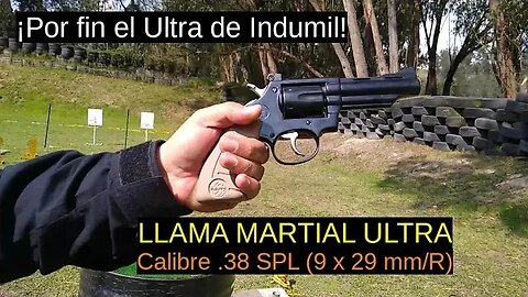 Indumil Martial Ultra -Caibre .38 SPL (9 x 29 mm/R)