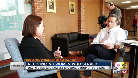 With more women in the armed services, some female vets don't feel like vets