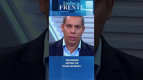 Ricardo Holz: “Bolsonaro deveria ter ficado no Brasil” #shorts