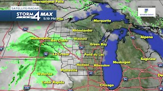 Cloudy and chance of rain Wednesday evening