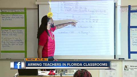 Arming teachers in Florida classrooms