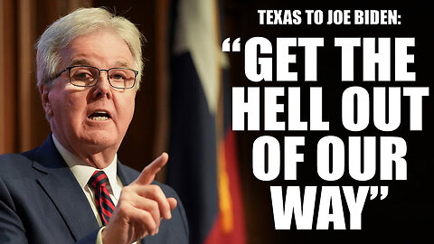 TX Lt Gov Dan Patrick with Direct Words for Biden | Joe Pags