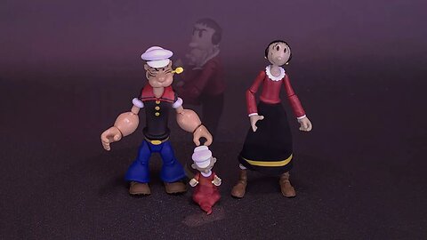 Boss Fight Studio Popeye Classics Wave 1 Olive Oyl 1:12 Figure @TheReviewSpot