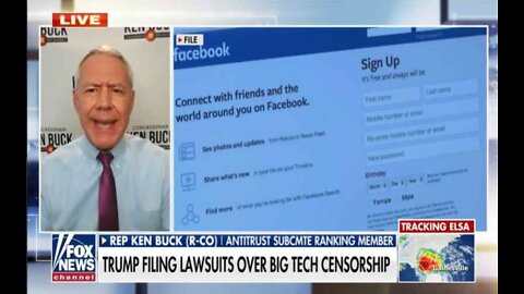 Rep. Ken Buck: Biden and Dems Creating 'Scary World' of Big Tech Censorship