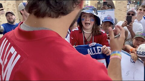 Bills Mafia crying tears of joy as the Buffalo Bills begin training camp