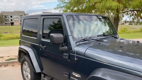 Tulsa Auto Wraps | White Glove Auto | Black Jeep