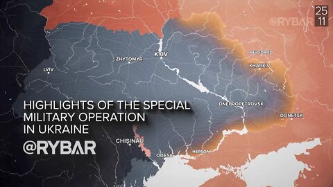 Highlights of Russian Military Operation in Ukraine on November 25, 2022