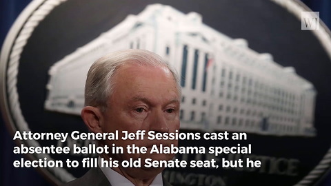 Jeff Sessions Issues a Statement on His Vote in Roy Moore Election