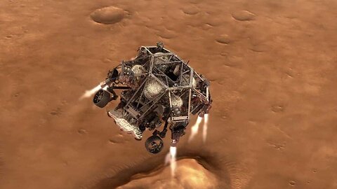 NASA's Mars 2020 Perseverance Rover Landing Animations