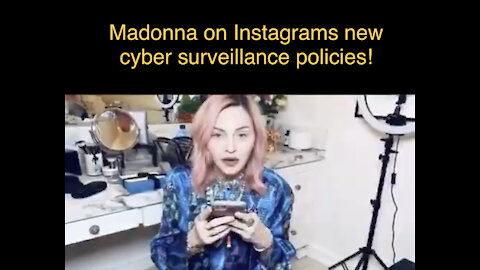 Madonnas is against Instagram‘s new, invasive policies.