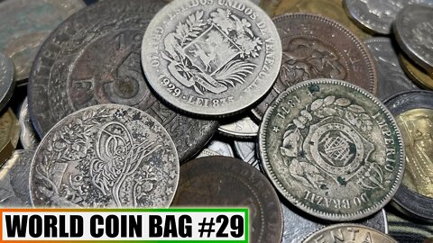 RARE & EXPENSIVE WWI + Better Silver World Coins Found In Half Pound Grab Bag - Bag #29