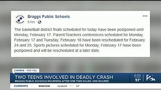 Two teens involved in deadly crash