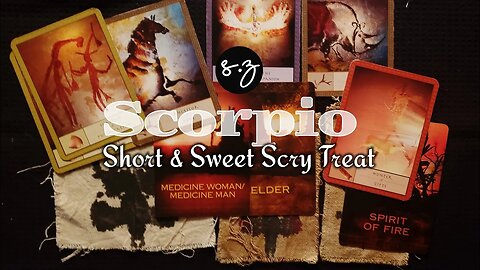 Scorpio 🎁 Solstice Scrolls & Holiday Tarot Treat (5min ish)