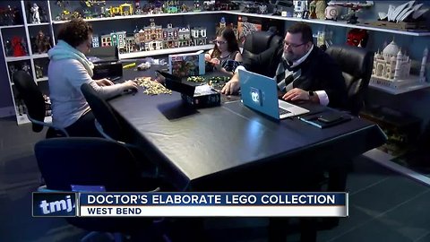 West Bend doctor shows over the top Lego collection