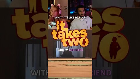 What it’s like to game with her #ittakestwo #gamercouple #funnygamingmoments #coopgame