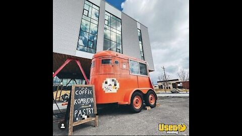 Vintage 1966 - 6' x 9' Horse Coffee Mobile Bar Conversion Trailer for Sale in Utah