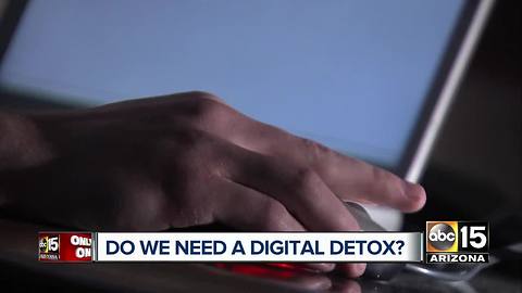 Tech experts suggest taking a digital detox