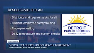 Detroit public schools, Detroit Federation of Teachers agree on back to school plan