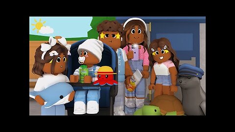 Family's Weekend at the AQUARIUM! SEAL SHOW Roblox Roblox Bloxburg Roleplay #roleplay