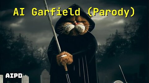 AI Garfield (Parody) 🔴 ChatGPT Creates Cartoon 🔴 LIVE