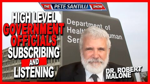 There Are Good People in the Government That Are Subscribing & Starting to Listen | Dr. Malone