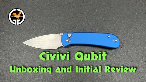 Civivi Qubit Unboxing and Initial Review