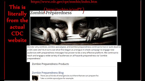 ZOMBIE APOCALYPS TAUTED BY "PROFESSIONALS"