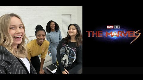 The Marvels Selfie w/ The Planned MOSTLY Female New Avengers Team Led by Brie Larson?