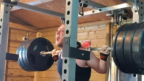 REVENGE! EASY 190 KGS SQUAT 1 REP MAX PR!