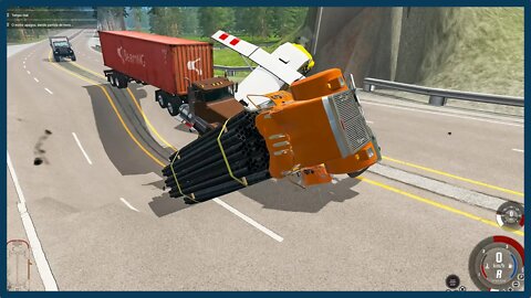 TruckFails | Cars vs Pit #88 | BeamNG.Drive |TrucksFails