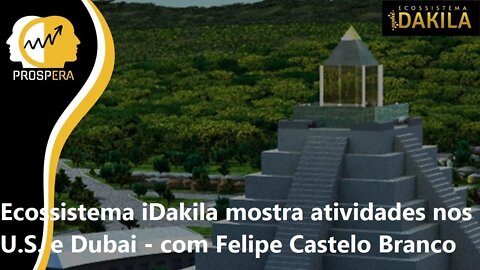 Felipe Castelo Branco - iDakila Pesquisas - fala das atividades científicas no EUA e Dubai