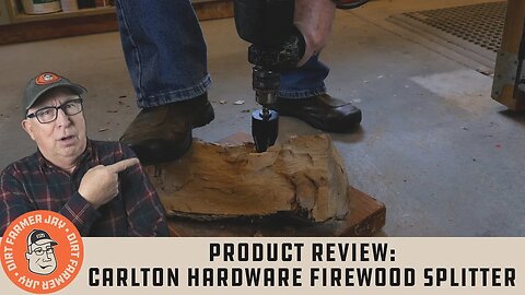 Product Review - Carlton Hardware Firewood Splitter