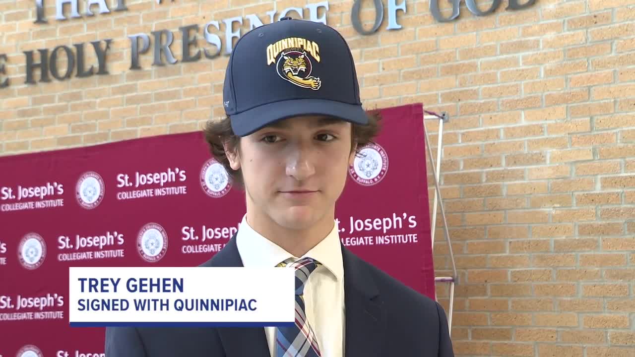 Trey Gehen discusses signing a LOI with Quinnipiac lacrosse