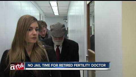 No jail time for retired fertility doctor accused of using his own sperm