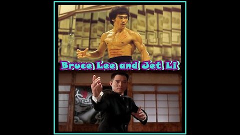 THE BEST SCENES OF FIGHTS WITH JET LI AND BRUCE LEE