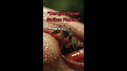 "Breaking News: Local Dengue Fever Case in Florida"