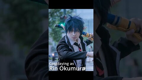 Photos of Cosplaying as Rin Okumura #shorts