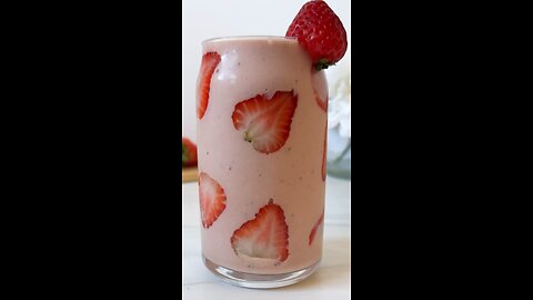 🍓STRAWBERRY DREAM PROTEIN SMOOTHIE