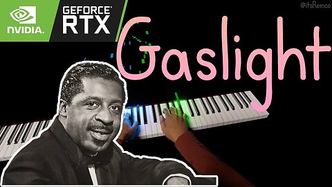 3D A.I. Piano plays Erroll Garner - Gaslight 1944: (Solo Jazz Piano Ballad)