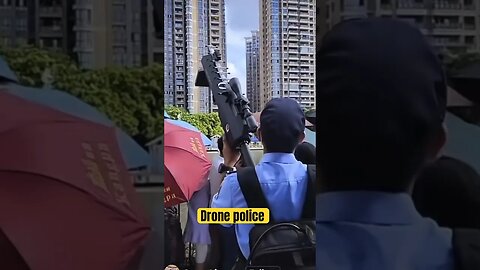 Drone police ( Anti Drone Gun ) #dronelife #drone #dronepolice