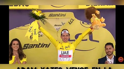 Adam Yates gana la Etapa 1 / Tour de Francia 2023.